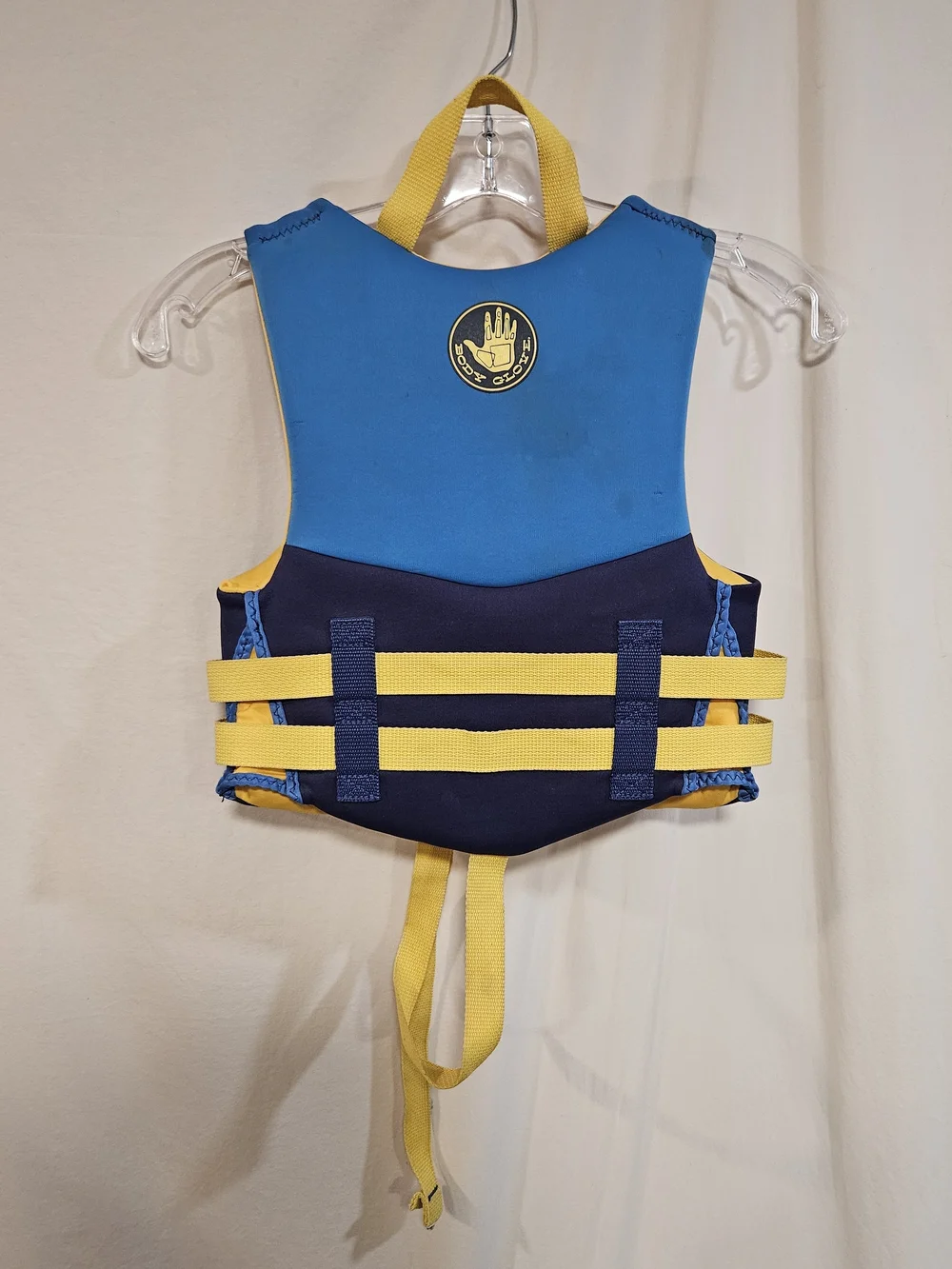 Body Glove Kids Blue and Yellow Life Jacket Vest